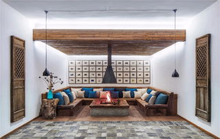 極簡民宿 繁星印象裝飾設計案例 土巴兔廣州裝修網